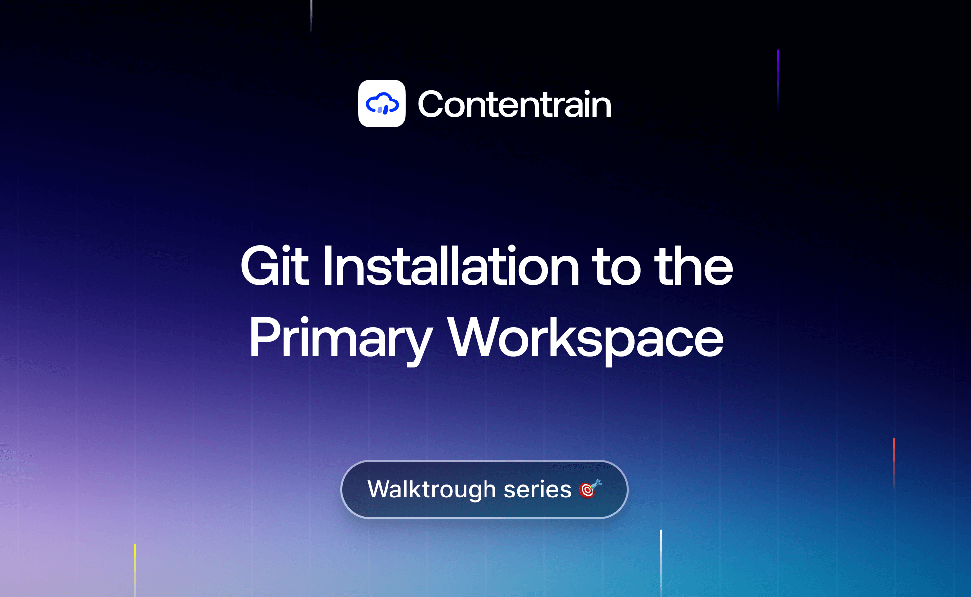 Git Installation to the Headless CMS Primary Workspace